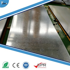 Tôle d'acier galvanisé de 0,32 mm d'épaisseur Z80 |   Tôle en fer galvanisée anti-corrosion pour toiture et clôtures - Product Image 1