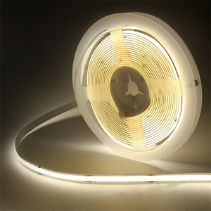 COB <span class=keywords><strong>LED</strong></span> Strip ánh sáng 320 480 LEDs/M 5M mật độ cao linh hoạt đèn <span class=keywords><strong>LED</strong></span> ra90 3000-6500K CCT RGB <span class=keywords><strong>RGBW</strong></span> BĂNG BĂNG tuyến tính DC12V - Product Image 3