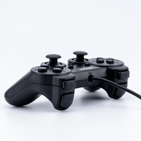Manette de jeu filaire HYT U706 pour PC PS2 avec moteur de vibration, bouton turbo, gyroscope six axes, matériau ABS, garantie 1 an