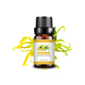 Extracto orgánico de plantas naturales, aceite esencial, Ylang, productos para el cuidado de la salud, 100% puro, 10ml, venta al por mayor