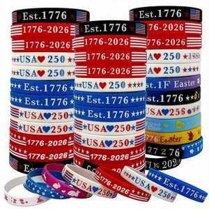 Pulsera de Silicona Promocional OEM con Serigrafía para Fiestas de Graduación y Regalos Empresariales - Product Image 5