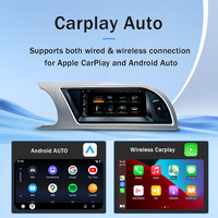 Reproductor Multimedia para Auto con CarPlay Inalámbrico Qualcomm Snapdragon 665 6125 para AUDI A5 S5, Video, GPS, Navegación, Bluetooth, Radio para Auto