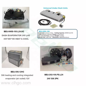 Kit Universal de Aire Acondicionado para Coche, Compresor y Evaporador, 12V, Bajo el Tablero, BEU404-SET-05-14, BEU404-SE - Product Image 6