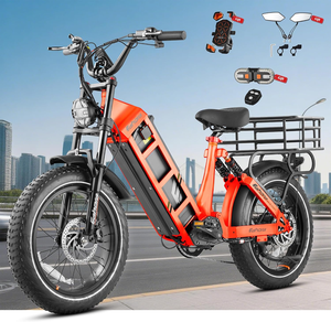 Vélo électrique de ville Eahora Juliet, moteur 48V 60AH, batterie au lithium amovible, pneus 20*4, autonomie de 29-34 miles, 7 vitesses - Product Image 3