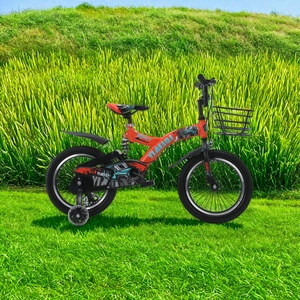 <span class=keywords><strong>Bicicleta</strong></span> Infantil Económica en Varios Colores, 16/20 Pulgadas, Cuadro de Acero al Carbono, 6 Velocidades, Sillín Ajustable, Ruedas de Entrenamiento, <span class=keywords><strong>Bicicleta</strong></span> para Niños - Product Image 4