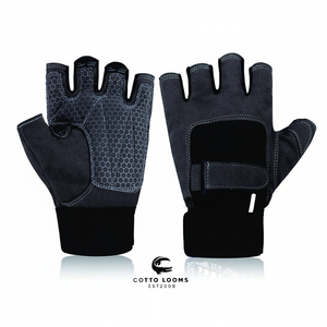 Guantes de cuero para levantamiento de pesas OEM personalizados Premium Training Gym Sportswear ODM Fabricante Proveedor confiable - Product Image 1