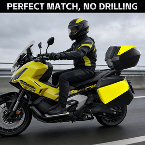 Ensemble de 3 sacs de bagages étanches pour <span class=keywords><strong>moto</strong></span> X-ADV 750, fabriqués directement en usine, avec top-case et sacoches latérales, adaptés à la Honda XADV750 - Product Image 3