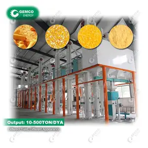 Industry High Quality Complete Maize Commercial Corn Large Scale Grits Making Machinery for Small Large Scale Flour Milling