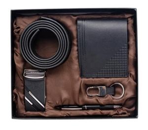 IStapromo Gifts 5 in 1 Watch Glasses Wallet Gift <b>Box</b> Set Exquisite Packaging - Product Image 5