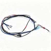 Harness Kabel Multi-Cabang Kustom dengan Probe Temperatur NTC, Konektor & Terminal Campuran untuk Pengkabelan Internal Refrigerasi