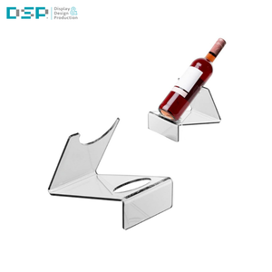 Présentoir décoratif de vin acrylique transparent personnalisable moderne d'usine de DSP Vietnam de haute qualité - Product Image 4