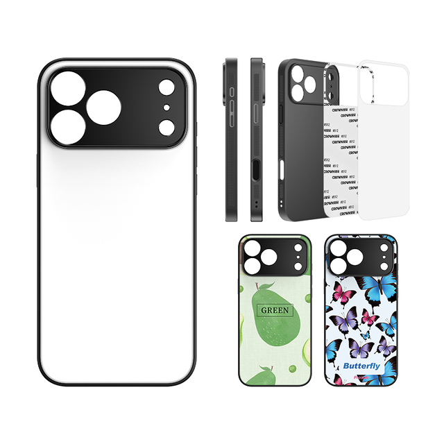 Sunyee DIY Custom Print Blank TPU PC Phone Case for iPhone 17 Series 2D Exact Hole Sublimation Blank Phone Case