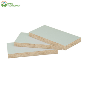 Cần sa bán buôn hạng nhất lớp trắng melamine Poplar ván dăm mật độ cao 18mm nguyên nhiều lớp bếp bảng E1 - Product Image 3