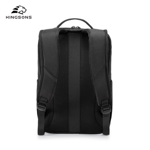 Kingsons Men's <b>Backpack</b> 20-35L <b>Large</b> <b>Capacity</b> Business Travel <b>Backpack</b> Solid Color Multi-layer Storage <b>Backpack</b> - Product Image 2