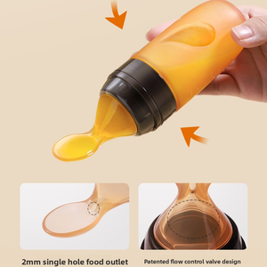 Juego de 6 Piezas de Vajilla Infantil Libre de BPA, Platos de Silicona <span class=keywords><strong>para</strong></span> Bebés con Tazón, Baberos, Cuchara, Utensilios <span class=keywords><strong>para</strong></span> Comida de Bebés - Product Image 4