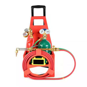 Small for VICTOR 350 American-Style Portable <b>Gas</b> <b>Cylinder</b> Welding Cutting Kit with Toolbox Welding Torches - Product Image 5