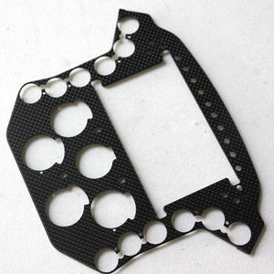 Lámina de Fibra de Carbono de Corte CNC, Acabado Brillante Mate 3k, Fabricación OEM - Product Image 3