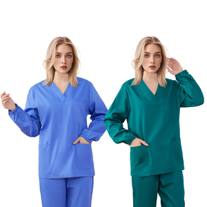 Professional Women Medical <b>Scrub</b> <b>Set</b> Wholesale Medical <b>Scrub</b> Uniform Low Price Women Medical Use - Product Image 1