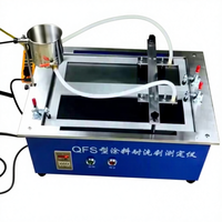Testeur de lavage de peinture/Testeur d'abrasion par frottement, résistance à l'abrasion humide pendant 1 an, machine électronique 220V, haute précision, IP65