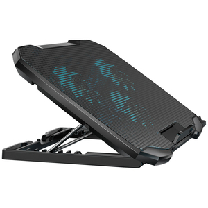 Tốt nhất người bán máy tính phụ kiện máy tính xách tay Cooler đứng với 3 làm mát người hâm mộ điện thoại thông minh làm mát đứng - Product Image 4