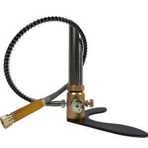 AISUKY <span class=keywords><strong>Bouteille</strong></span> d'air de plongée sous-marine en acier inoxydable haute pression 300 bars 1L avec adaptateur et <span class=keywords><strong>pompe</strong></span> PCP manuelle - Product Image 5