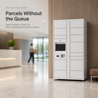 Boîte de livraison de colis intelligente Zhilai pour immeubles d'appartements, communautés résidentielles, bureaux