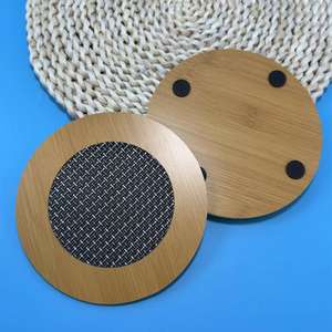 Nuevo estilo de posavasos redondo con malla resistente al calor, mantel individual, tapete aislante para el hogar y la cocina, venta al por mayor - Product Image 2