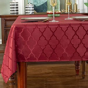 Nappe non tissée de luxe moderne à imprimé or Tissu de salle à manger imperméable pour la décoration de la table de fête de mariage à la maison - Product Image 4
