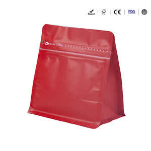 Bolsas de Embalaje con Cierre y Válvula Antiolor, Bolsas de Pie Cuadradas para Dulces, <span class=keywords><strong>Galletas</strong></span>, Granos de Café - Product Image 1