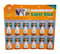 12 Tubes Original personnalisé tout usage Super colle acrylique adhésif dur pour la construction emballage transport du bois