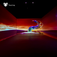 Système de projection cartographique 3D, projecteur holographique interactif immersif pour le divertissement et le tourisme culturel