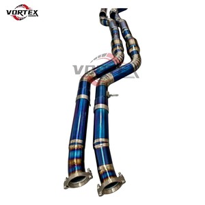 Escape Catback Valvetronic de Titanio Grado 5 de 1.2mm Vortex para BMW F80 M3/F82 M4 S55 3.0T 2014-2018 Alto Rendimiento - Product Image 4