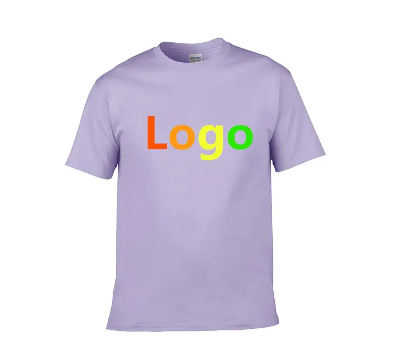 Camiseta de algodão 100%, camiseta masculina personalizada, impressão personalizada da camiseta
