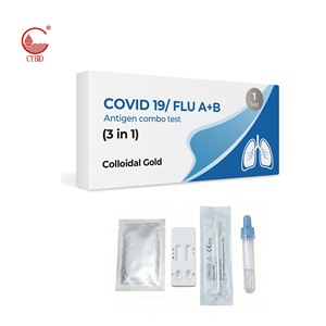 Test Rapido Combinato Antigene COVID-19 e Influenza A+B 3 in 1, Tampone Nasale per Autodiagnosi, Risultato Rapido in 15 Minuti, Uso Domestico OEM ODM - Product Image 3