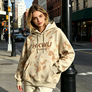 2026 New Arrival Silk Sweatshirt Women's Leopard Print <b>Hoodies</b> Slim Fit 100% <b>Polyester</b> <b>Hoodies</b> & Sweatshirts For Women - Product Image 3