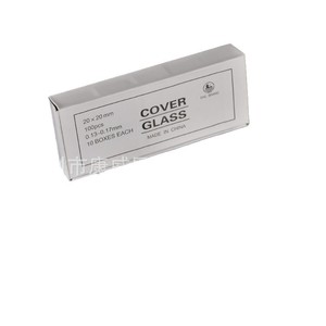 Conway Cover Glass 20x20mm 100pcs Lab Grade <b>Microscope</b> Slides - Product Image 1