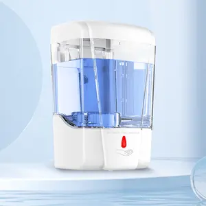 Dispenser di sapone con sensore automatico da 700ml per disinfettante per le mani macchina senza contatto a parete accessori per il bagno dispenser di sapone