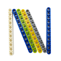 Piezas de bloques de construcción de alta calidad Grueso Liftarm 1x11 Niños Moc Compatible Ladrillos de juguete 32525