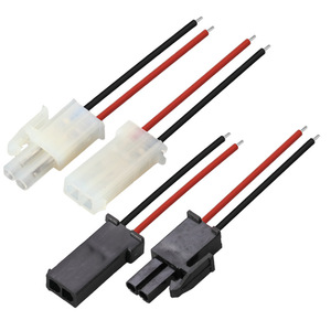 FL4.14 Connector Cable 3 Pin Male Female Battery Harness Electric Vehicle Wiring PVC Insulated 36V Static Installation - Product Image 1