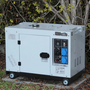 เครื่องกำเนิดไฟฟ้าดีเซลแบบเงียบ 5KW ระบายความร้อนด้วยอากาศ ประหยัดน้ำมัน พร้อมระบบสตาร์ทไฟฟ้า เหมาะสำหรับบ้าน ธุรกิจขนาดเล็ก ระบบ ATS สวิตช์อัตโนมัติ - Product Image 5