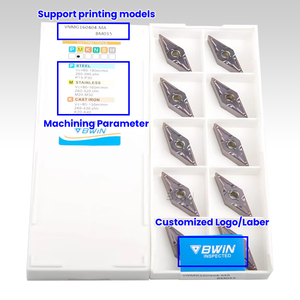 BWIN <span class=keywords><strong>CNC</strong></span> tipe masukan Inserts VBMT VCGT TNMG SNMG DCGT karbida sisipan pemotong terindeks - Product Image 5