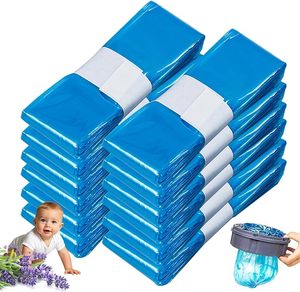 Sacs à couches universels, 7 couches, anti-fuites, pour poubelle à couches, compatibles avec Tommee Tippee, Simplee et <span class=keywords><strong>Korbell</strong></span>, lot de 20 recharges - Product Image 1