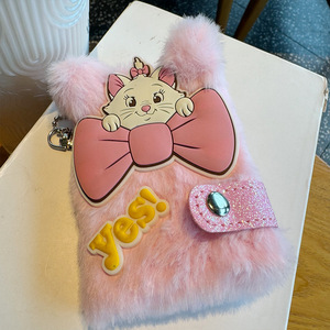 Nhà Sản Xuất Bán Buôn Sang Trọng Bow Mèo Màu Hồng Cuốn Sổ Tay Món Quà Cô Gái Trái Tim Sáng Tạo Máy Tính Xách Tay - Product Image 3