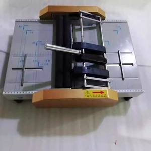 Máquina plegable eléctrica A3 Folleto Carpeta de papel Grapadora de sillín - Product Image 4