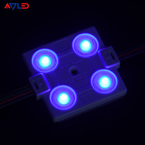 โมดูลไฟ LED DC12V รับรองมาตรฐาน CE Rohs จากโรงงานเซินเจิ้น Smd5050 4led 1.44W RGB สำหรับป้ายโฆษณา - Product Image 1