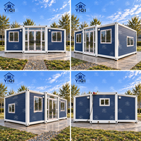 Maison préfabriquée modulaire de 10 pieds avec terrasse, design personnalisé, micro-maison de luxe pour la vie en famille