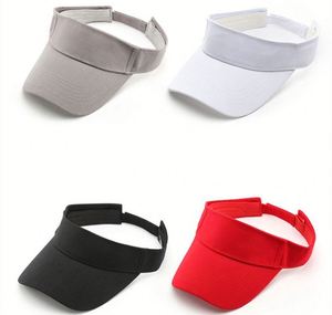 Casquette de baseball 100 % coton à visière vide, réglable, avec fermeture à sangle à ajustement rapide, protection solaire, pour activités de plein air, cadeau promotionnel - Product Image 2