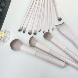 Set <span class=keywords><strong>de</strong></span> <span class=keywords><strong>Brochas</strong></span> <span class=keywords><strong>de</strong></span> <span class=keywords><strong>Maquillaje</strong></span> Rosadas, Multitamaño, Opcionales, <span class=keywords><strong>de</strong></span> Pelo Sintético Premium, <span class=keywords><strong>Brochas</strong></span> Profesionales para Aplicación <span class=keywords><strong>de</strong></span> <span class=keywords><strong>Maquillaje</strong></span> Facial Completo - Product Image 3