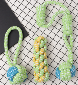 ของเล่นสุนัขกัดเล่น ทนทาน ทำจากผ้าฝ้ายแข็งแรง รูปการ์ตูน ปลอดภัยต่อสิ่งแวดล้อม ใช้ได้หลากหลาย ช่วยดูแลสุขภาพฟันสุนัข - Product Image 2