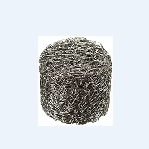 Customized Stainless Steel Foam Lance Compressed Knitted Wire Mesh Filter